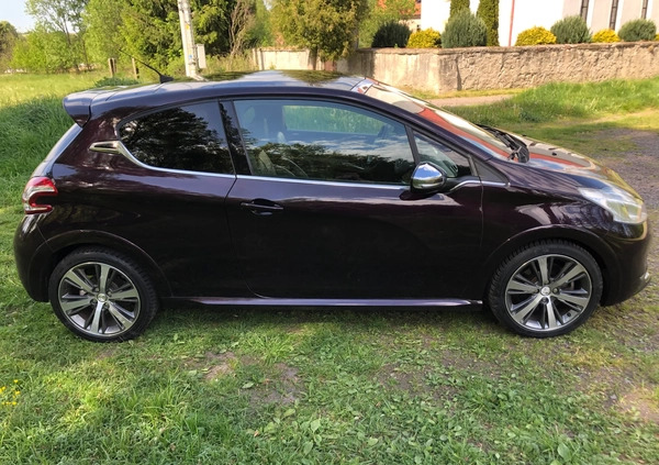 Peugeot 208 cena 27000 przebieg: 111800, rok produkcji 2012 z Mieroszów małe 37